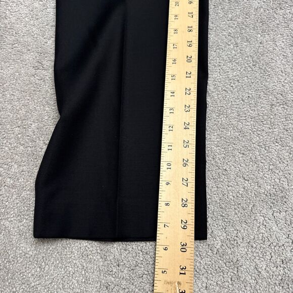 Lauren Ralph Lauren Wool Dress Pants Mens 38x30 Black Straight Leg Classic Work - Picture 9 of 14